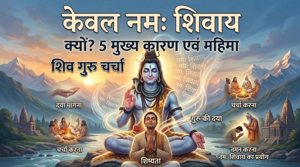केवल नमः शिवाय क्यों? 5 मुख्य कारण एवं महिमा