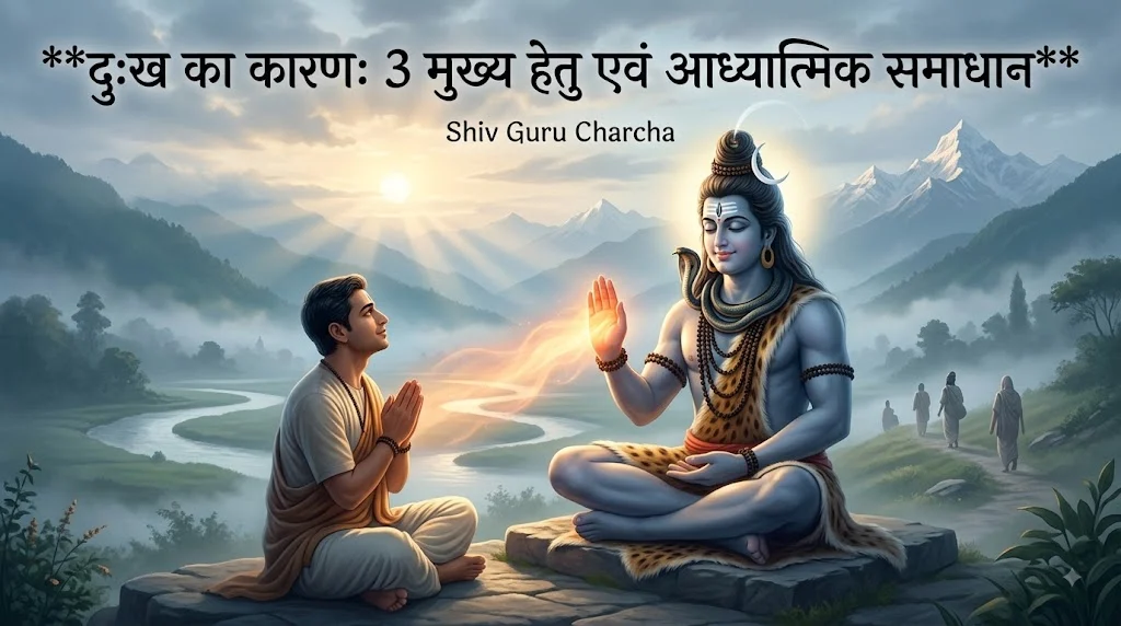 दुःख का कारण: 3 मुख्य हेतु एवं आध्यात्मिक समाधान