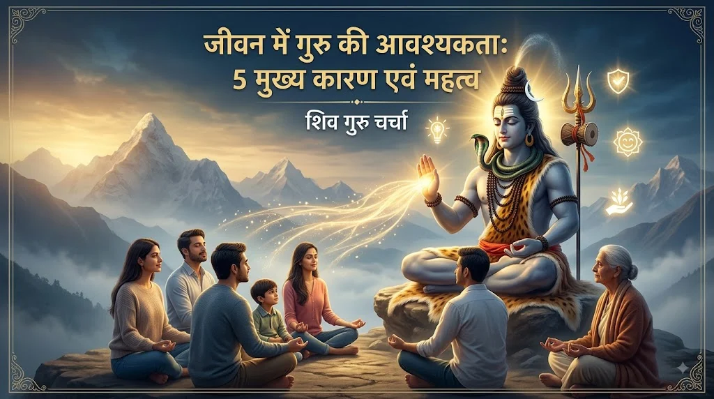 जीवन में गुरु की आवश्यकता: 5 मुख्य कारण एवं महत्व