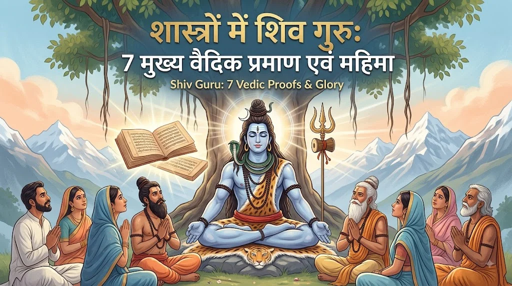 शास्त्रों में शिव गुरु: 7 मुख्य वैदिक प्रमाण एवं महिमा